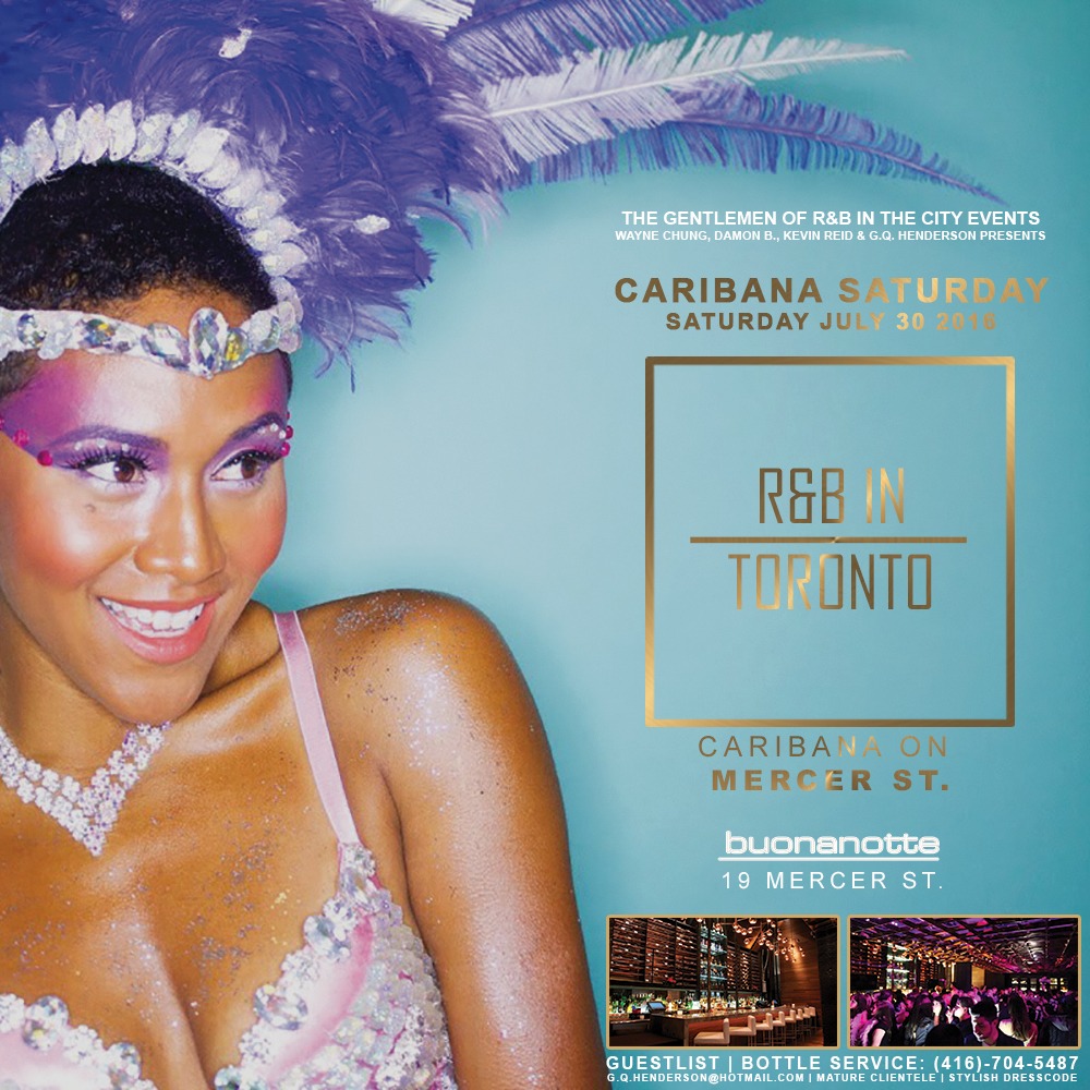 CARIBANA ON MERCER STREET SAT JULY 30th Caribana Info & Tickets