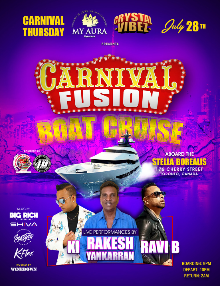 Carnival Fusion Boat Cruise Caribana Info & Tickets